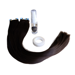 Tape Extensions Kit With 40 Pieces Hair - 2.5g Per Piece